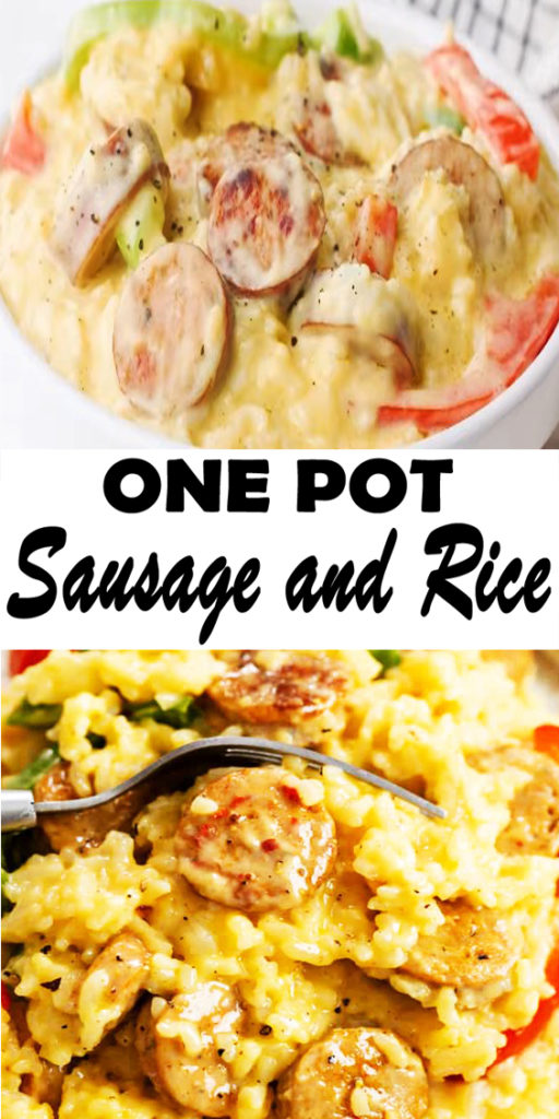 One Pot Sausage and Rice