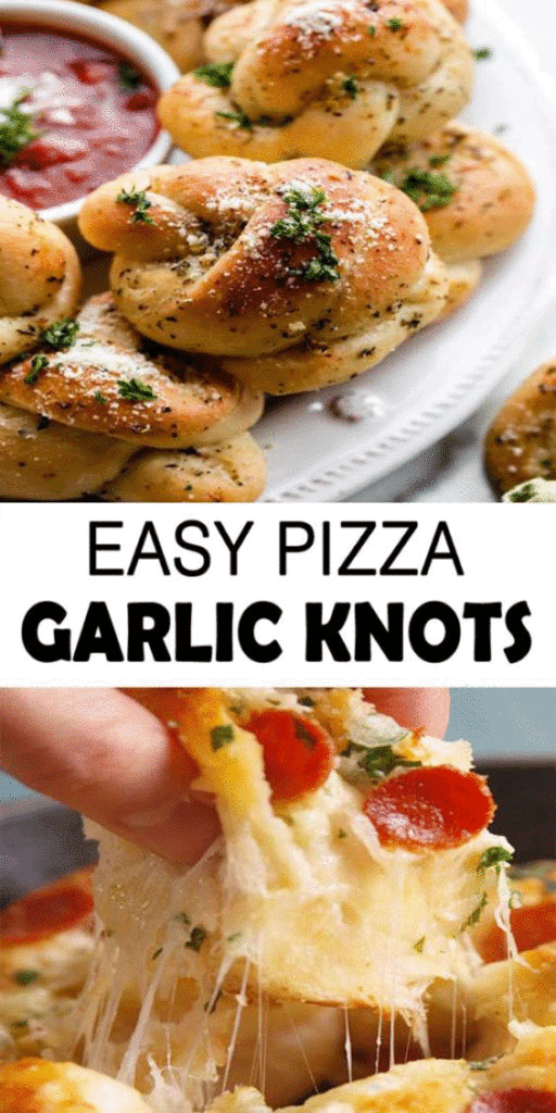 Pizza Garlic Knots Recipe
