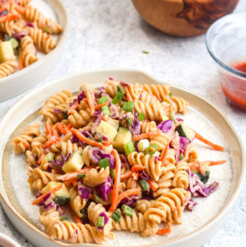 Protein Packed Thai Pasta Salad