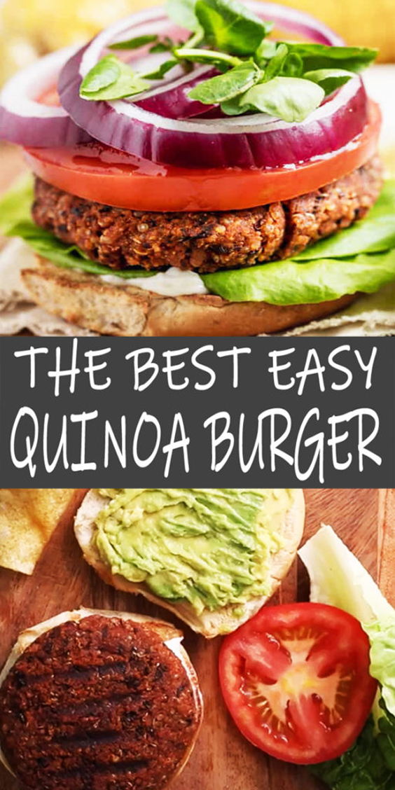 Easy Delicious Quinoa Burger