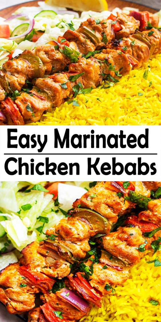 Marinated Chicken Kebabs Recipe