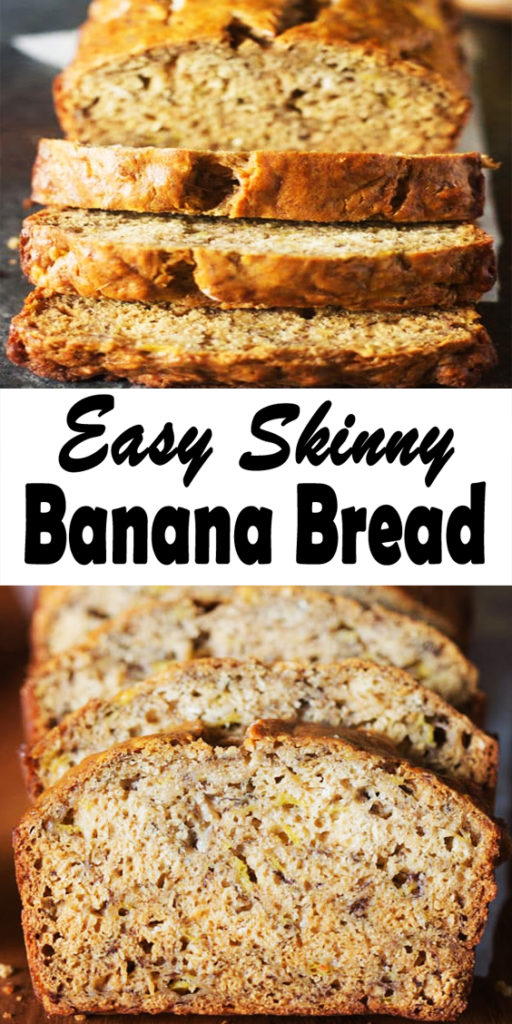 Easy Skinny Banana Bread